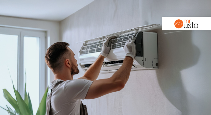 Mr Usta'da İndirimli Klima Hizmeti 