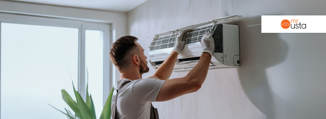 Mr Usta'da İndirimli Klima Hizmeti 