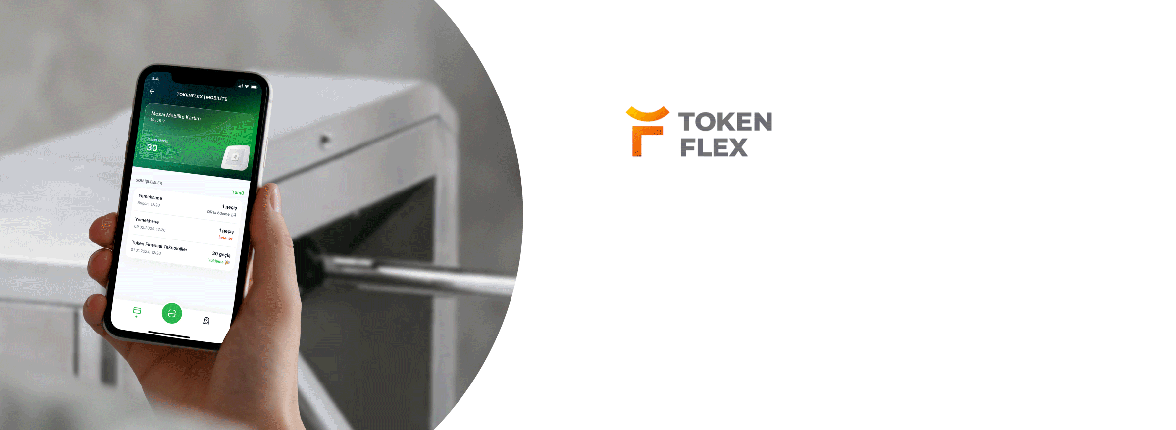 TokenFlex Mobilite: QR Geçiş Çözümü