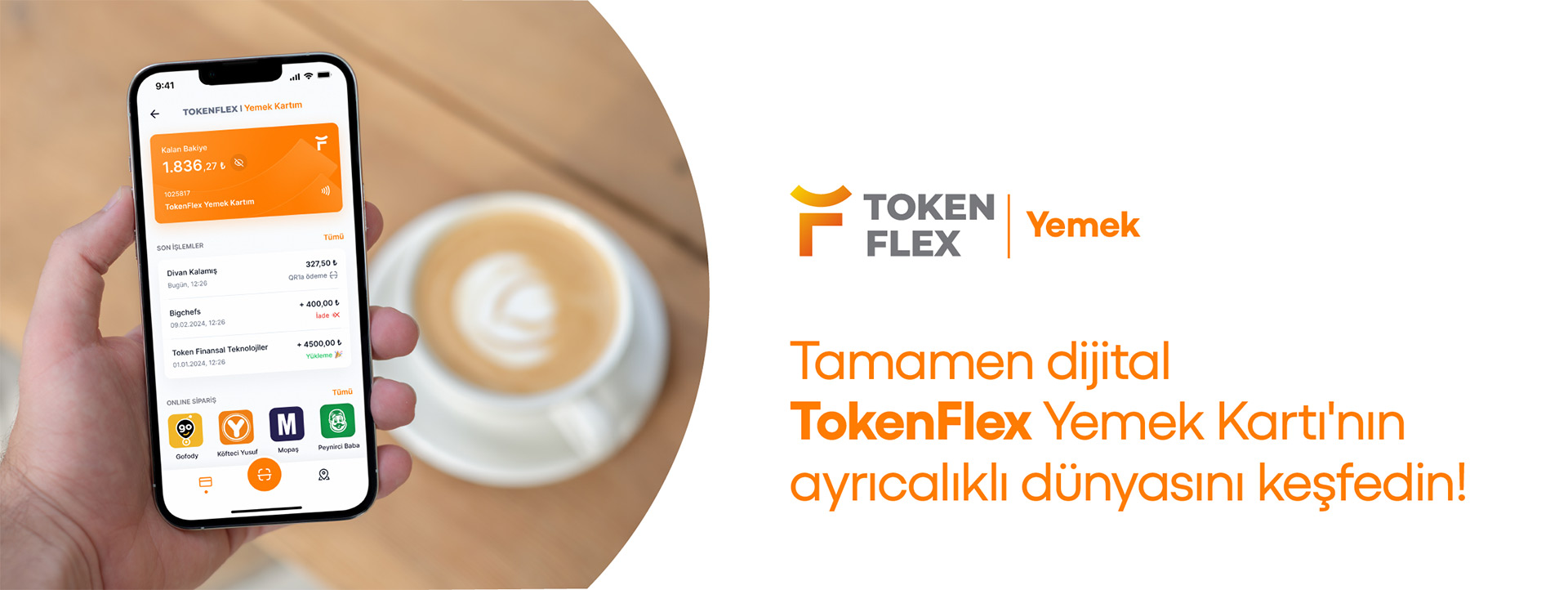 TokenFlex Yemek