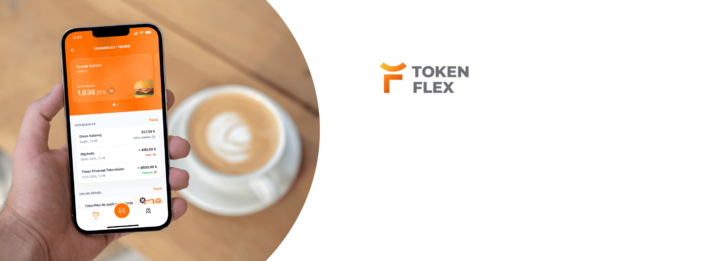 TokenFlex Yemek