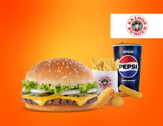 Saloon Burger'den Lezzet Dolu Menü!